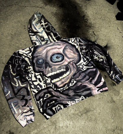 "Marble Grim" Geeked Out Hoodie