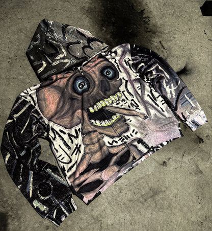 "Marble Grim" Geeked Out Hoodie