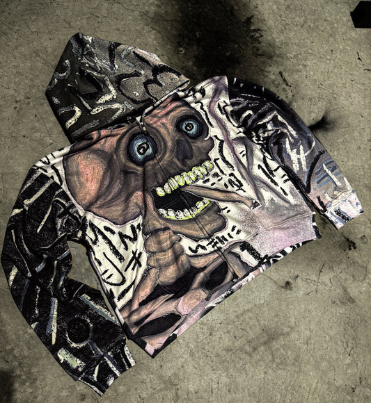 "Marble Grim" Geeked Out Hoodie