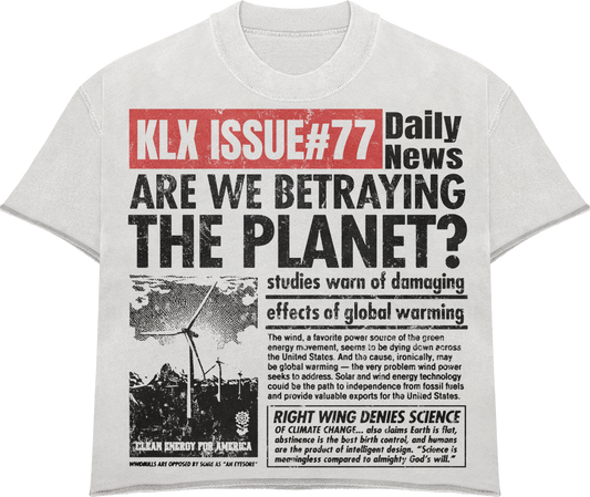 ARE WE BETRAYING THE PLANET?