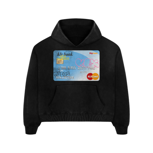 KX CARD HOODIE BLUE