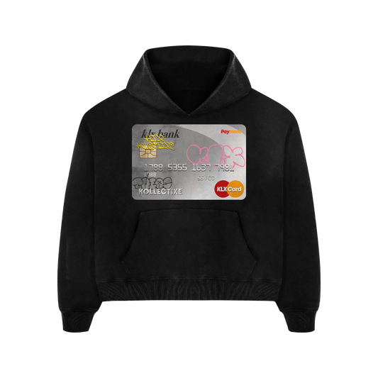 KX CARD HOODIE GREY