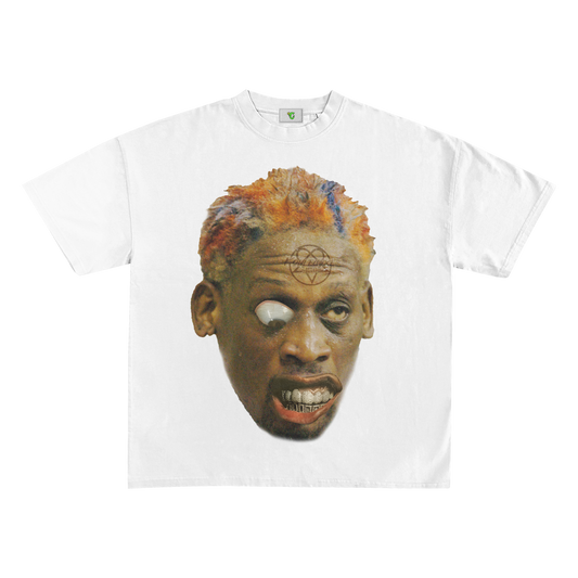 F***** UP RODMAN TEE - ORANGE/BLUE