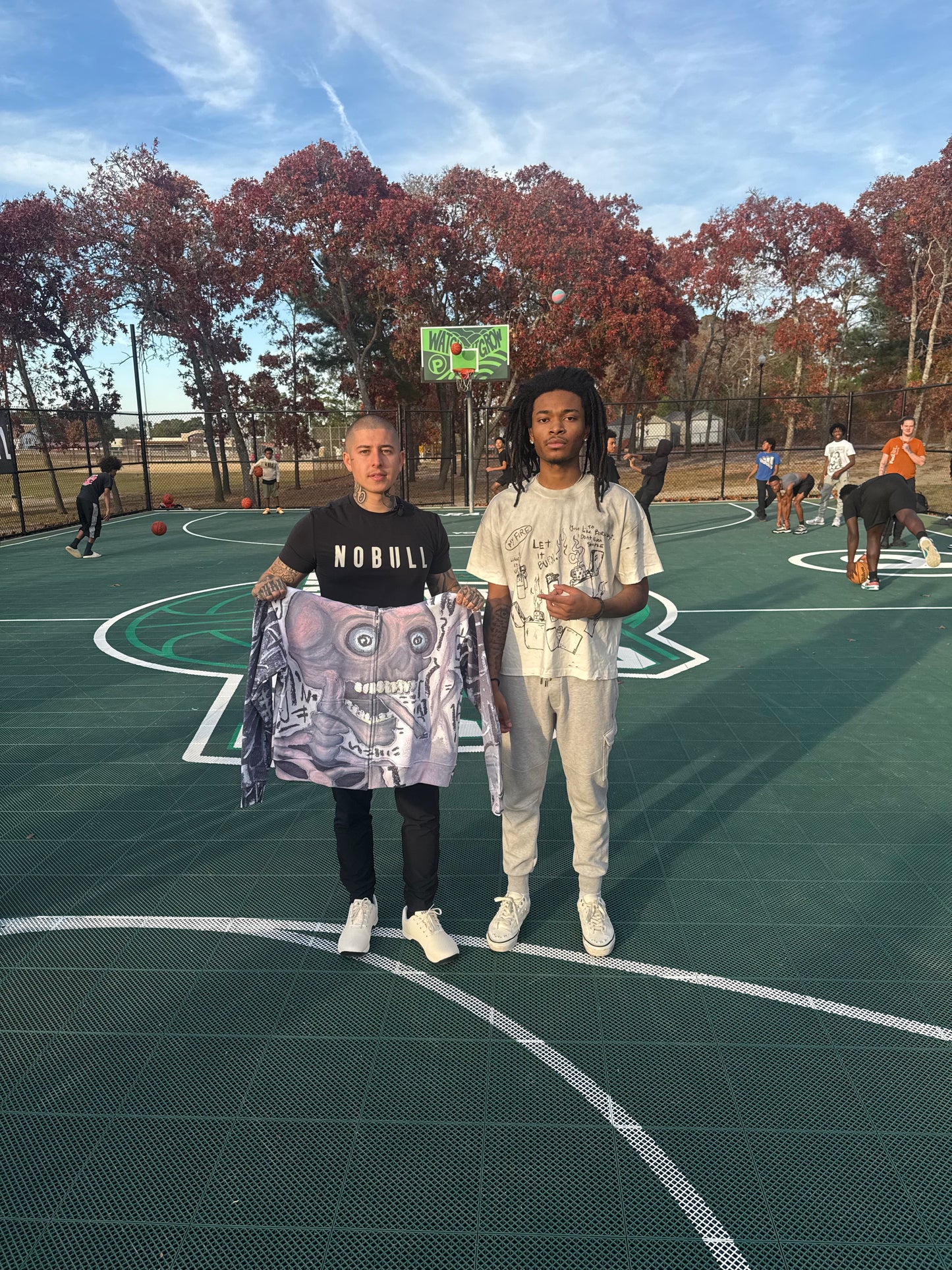 "Marble Grim" Geeked Out Hoodie